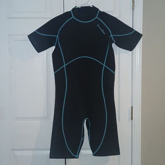 Omgear 3mm short wetsuit Thermal  Snorkel Suit for Snorkeling Scuba diving Sz L - Picture 1 of 14
